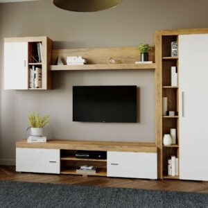 Mobila sufragerie – Living Milan C1 Stejar