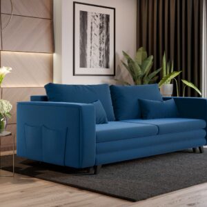 Canapea Leto 77 Albastra