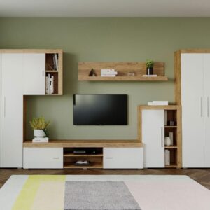 Mobila sufragerie – Living Milan C2 DUO Stejar