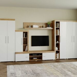 Mobila sufragerie – Living Milan C4 DUO Stejar