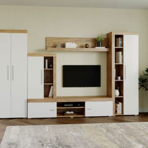 Mobila sufragerie – Living Milan C4 UNO Stejar