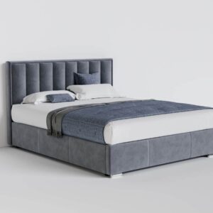 Pat Blanco Fix Tapitat Gri pentru saltea aplicata 180×200