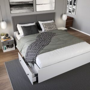 Pat Grafit optional lada de depozitare 160×200 2 sertare