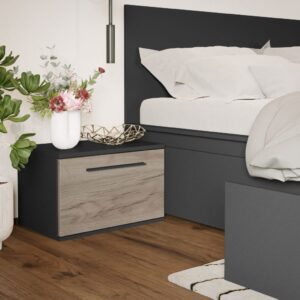 Set 2 noptiere Noce Gri