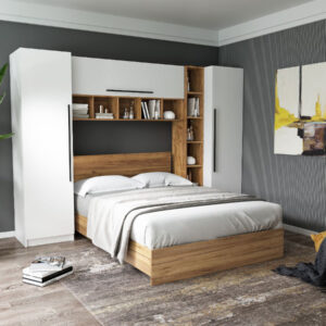 Set Dormitor Timea 2.84m cu pat incadrat