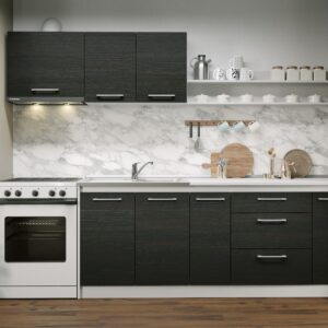 Set Mobila Bucatarie Mina 260 Alb/Ferrara C20