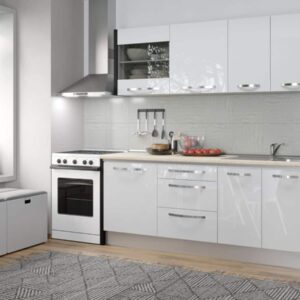 Bucatarie Italia 210 Alb Lucios – C24