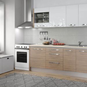 Bucatarie Italia 210 Urbano/Alb Lucios – C21