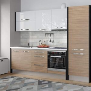 Bucatarie Italia 280 Urbano/Alb Lucios – C27