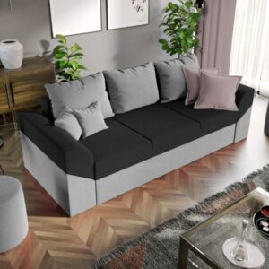 Canapea Extensibila Cali gri / negru
