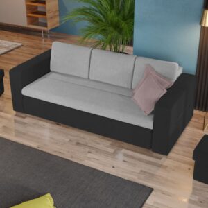 Canapea Ivy Gri Deschis / Gri Antracit