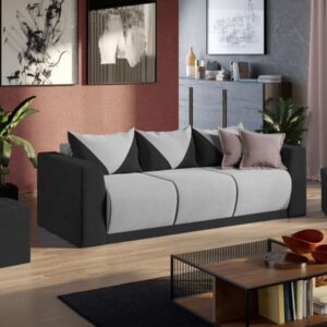 Canapea Luna Gri Deschis / Antracit