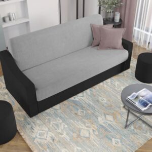 Canapea Iris Gri Deschis / Gri Antracit