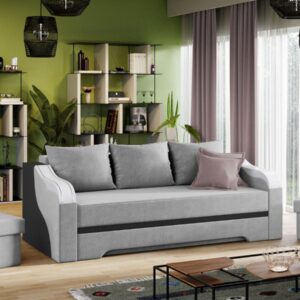 Canapea Julia Gri Deschis / Gri Antracit