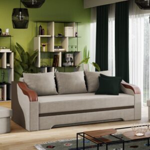 Canapea Julia Crem / Maro