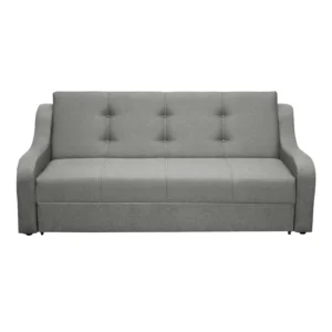 Canapea VALY II extensibila, 3 locuri, cu lada depozitare, bej, 215x90x95 cm