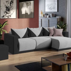 Coltar Luna Gri Deschis / Antracit