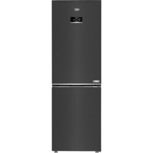 Combina frigorifica Beko B3RCNA364HXBR1, HarvestFresh, Dairy, No Frost, 316 l, Clasa E, Inox negru