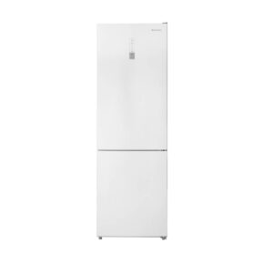 Combina frigorifica Daewoo DNF-310MEW, No Frost, 310 L, Display LED, Functie Holiday, Functie Super Freeze, Clasa E, Alb