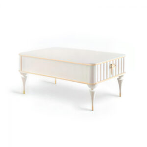 Masuta cafea RAMADA, crem, 100x60x38 cm