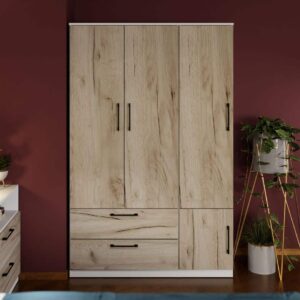 Dulap Relax Alb / Stejar k02 – C124/02