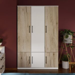 Dulap Relax Alb / Stejar k02 – C124/03