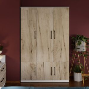 Dulap Relax Alb / Stejar k02 – C124/04