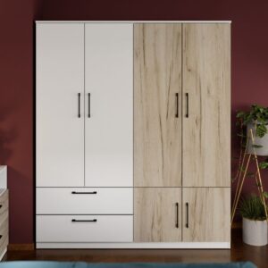 Dulap Relax Alb / Stejar k02 – C164/02