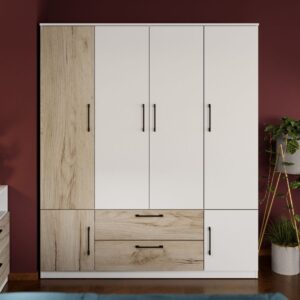 Dulap Relax Alb / Stejar k02 – C165/02