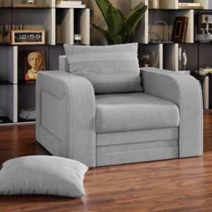 Fotoliu Camila Gri Deschis