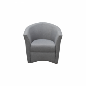 Fotoliu CAFENEA stofa gri deschis, 73x64x78 cm