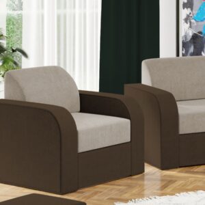 Fotoliu Mini Crem / Maro