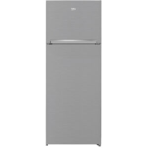 Frigider cu doua usi Beko RDNE455K40XBN, No Frost, 406 l, Termostat reglabil, Functie racire rapida, Silver, Clasa E