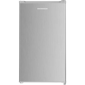 Frigider cu o usa Heinner HF-HM90SE++, 90 l, Lumina LED, Argintiu, Clasa E