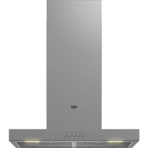 Hota decorativa Beko BHCB61622BXH, 240 W, 613 mc/h, 1 motor, Iluminare LED, Clasa B, Inox