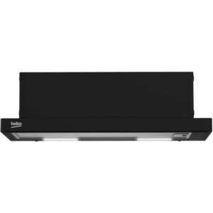 Hota Incorporabila telescopica Beko HNT61310BH, 3 trepte putere, Iluminare LED, 300 mc/h, Clasa D