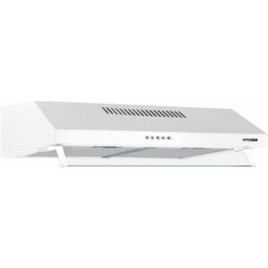 Hota traditionala Vision Chef VHB602A, 2 motoare, 3 trepte de viteza, capacitate de absorbtie 326 mc/h, 60 cm latime, Alb