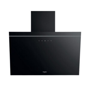 Hota decorativa Whirlpool AKR 62F LT K, 4 trepte de viteza, Booster, Control electronic, Nivel max. zgomot 65 dB, Viteza de aspiratie maxima 470 m3/h, Motor 230W, Clasa A
