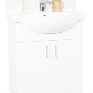 Set Baza si Lavoar, seria 005, ECO 65 alb