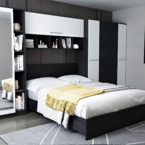 Set Mobila Dormitor Mario 3.85m pat incadrat