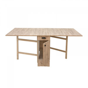 Masa plianta cu role si loc de scaune, 8 persoane, sherwood, 92 180x92x80 cm