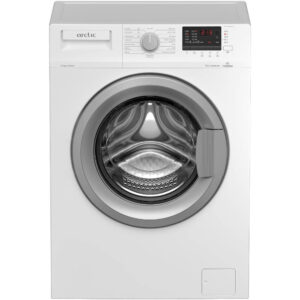 Masina de spalat rufe Arctic APL61224XLW3, 1200 RPM, 6 kg, Motor Silent Inverter, Antisifonare, Display LED, Clasa D