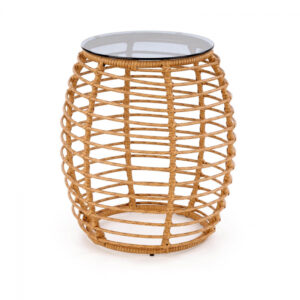 Masuta cafea BARREL, natural, 48×56 cm
