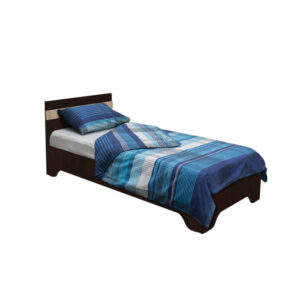 Pat ALMA cu picioare,  90×200 cm, sonoma inchis + deschis