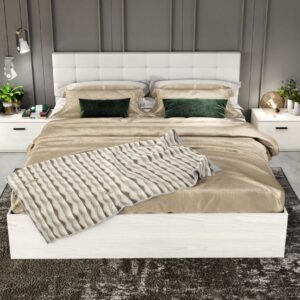 Pat Douglas Tapitat Alb 140×200