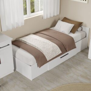 Pat o persoana Mihai Alb cu lada