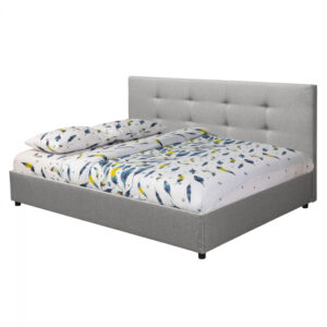 Pat tapitat ECONO L200, 140×200 cm, gri