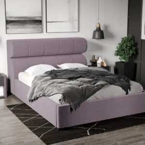 Pat Tapitat Galileo cu somiera fixa Lila – Jasmine 62 140×200