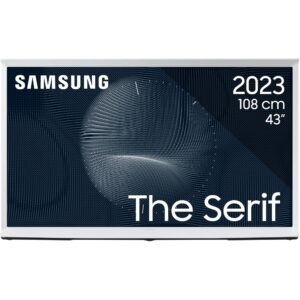 Televizor Lifestyle Samsung The Serif QLED 43LS01BG, 108 cm, 4K Ultra HD, Smart, Clasa G