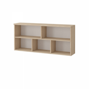 Raft suspendat SMYK III – 09, corp sonoma, alb, 120x23x50 cm